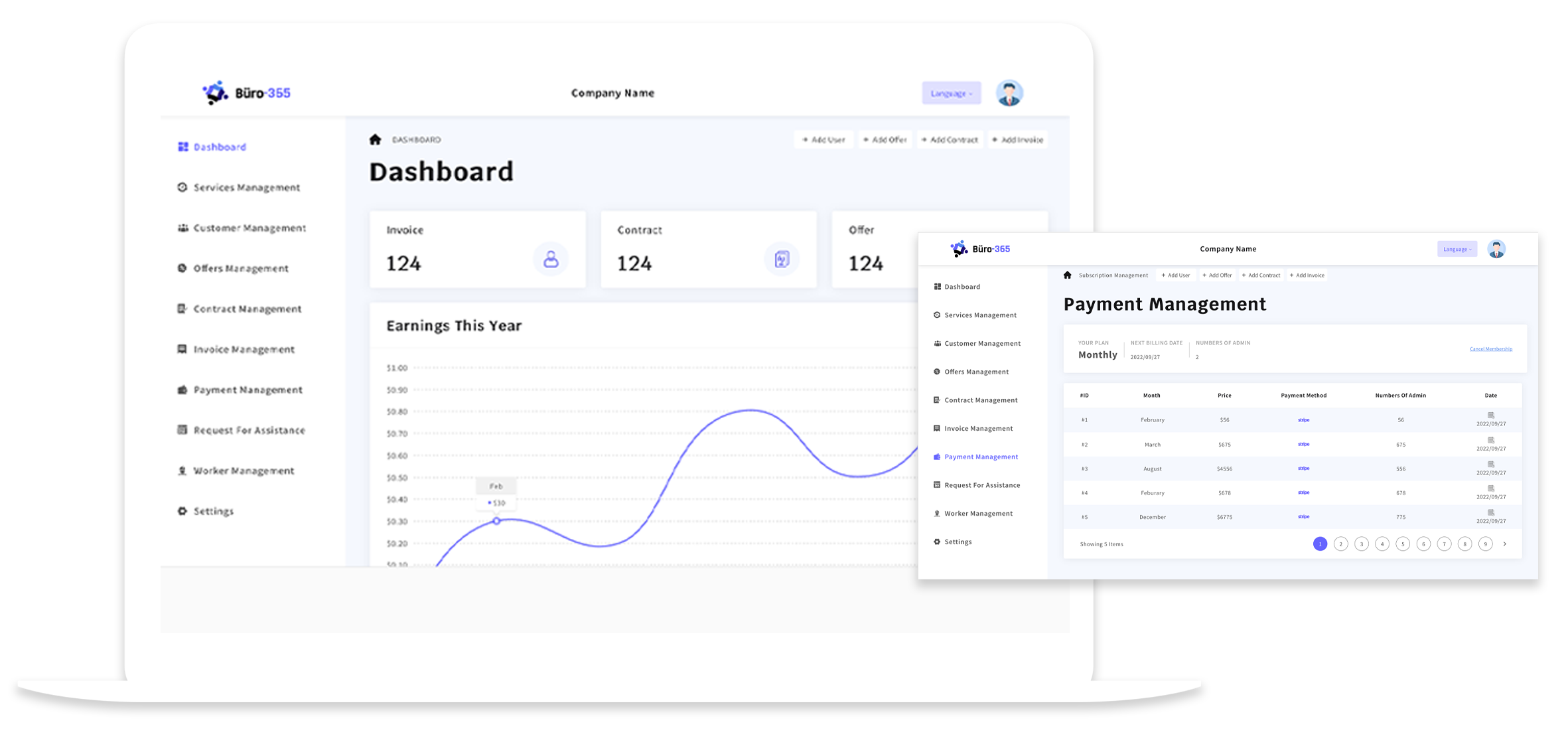 Buro-365 Management Platform