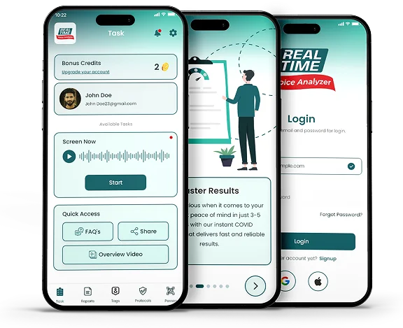 Real Time Voice Analyzer Screenshots